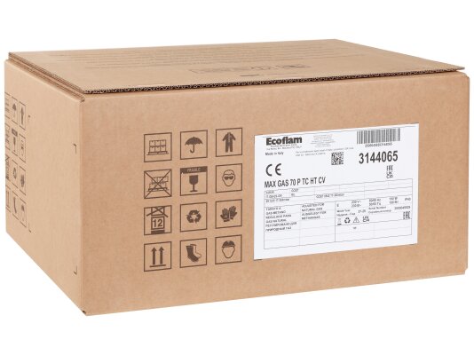 газовая горелка ecoflam max gas 70 p tc ht cv