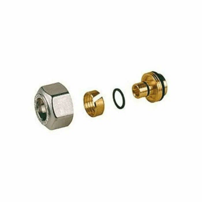Переходник для металлопластиковых и пластиковых труб GIACOMINI 16x(16x2,2) R179AM R179MX013