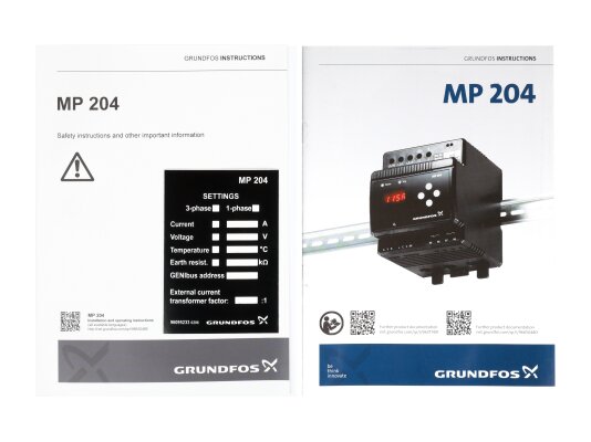 блок защиты электродвигателя grundfos mp 204