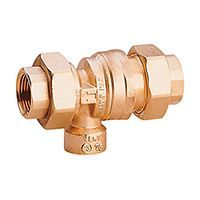 Предохранитель обратного течения GIACOMINI R624 3/4 с отверстием R624Y004
