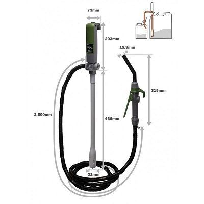 Насос перекачки бензина и керосина Smart Power SP-2010EP Berkut
