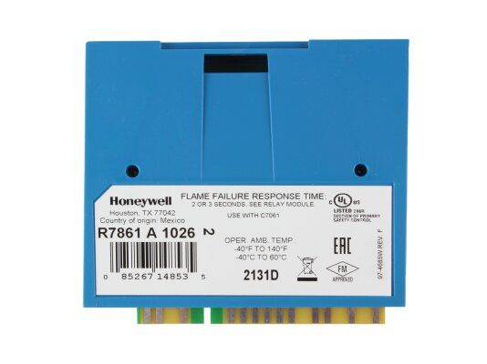 Усилитель сигнала пламени Honeywell R7861 A 1026 усилитель сигнала пламени honeywell r7861 a 1026