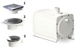 Насос санитарный SANIFLOOR2 0,4 кВт 220 В Тмакс +50 гр.С SANIFLOOR2