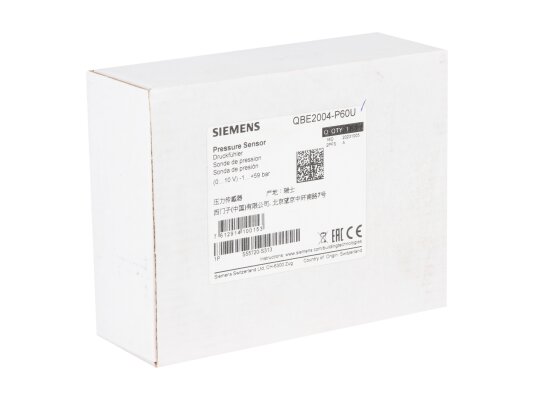 Датчик давления Siemens QBE2004-P60U