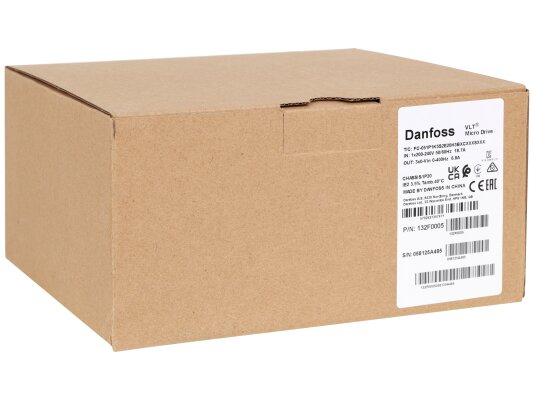 Частотный преобразователь Danfoss VLT Micro Drive FC-051P1K5S2E20H3BXCXXXSXXX, 132F0005
