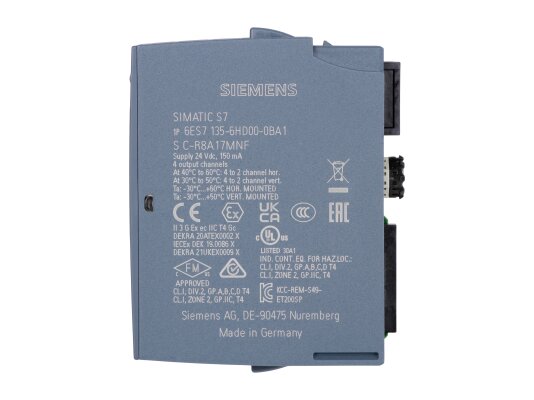 Модуль аналогового вывода Siemens, 6ES7135-6HD00-0BA1