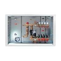 Коллекторный модуль GIACOMINI 1 x 18 /10 со смесительным узлом R559NY010