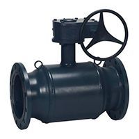 кран шаровой danfoss фланцевый ду250 pу16 с редуктором 065n0261g