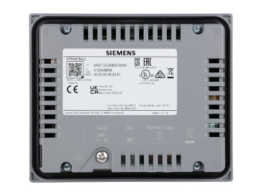 Панель оператора Siemens KTP400, 6AV2123-2DB03-0AX0