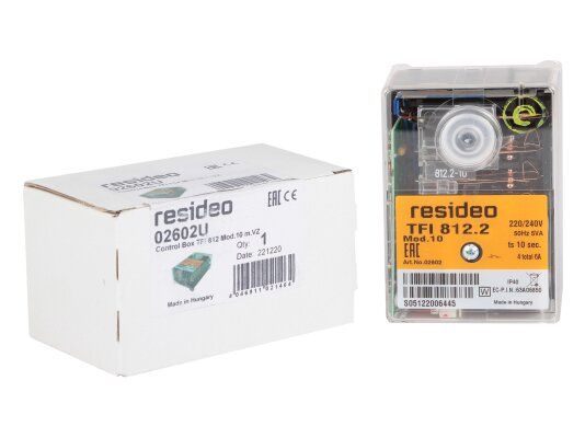топочный автомат resideo tfi 812.2 mod.10 02602u