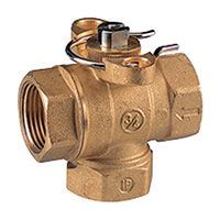 моторизованный переключающий клапан giacomini r279d с внутренней резьбой 3/4 r279dy024