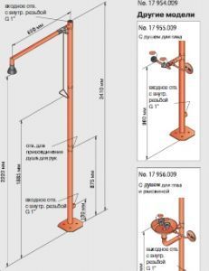 душ аварийный стационарный для тела с фонтаном для глаз broen 17 955.009 душ аварийный стационарный для тела с фонтаном для глаз broen 17 955.009