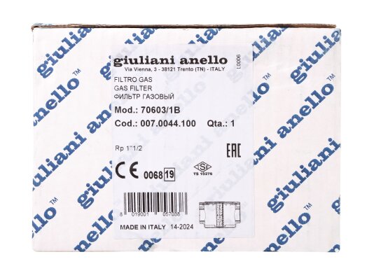 газовый фильтр giuliani anello 70603/1b