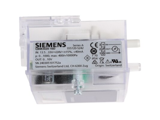 Датчик давления Siemens QBM3020-10D