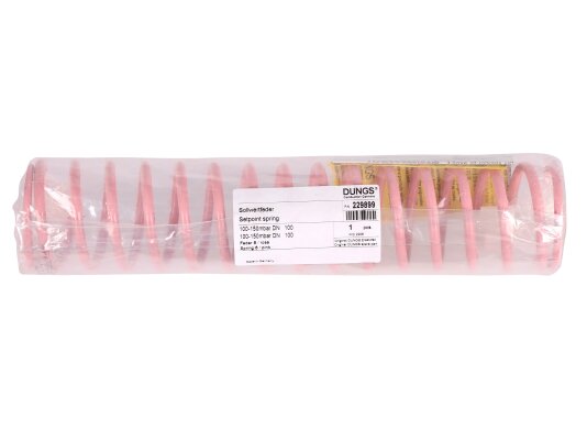 пружина розовая dungs 100-150 мбар, 229899