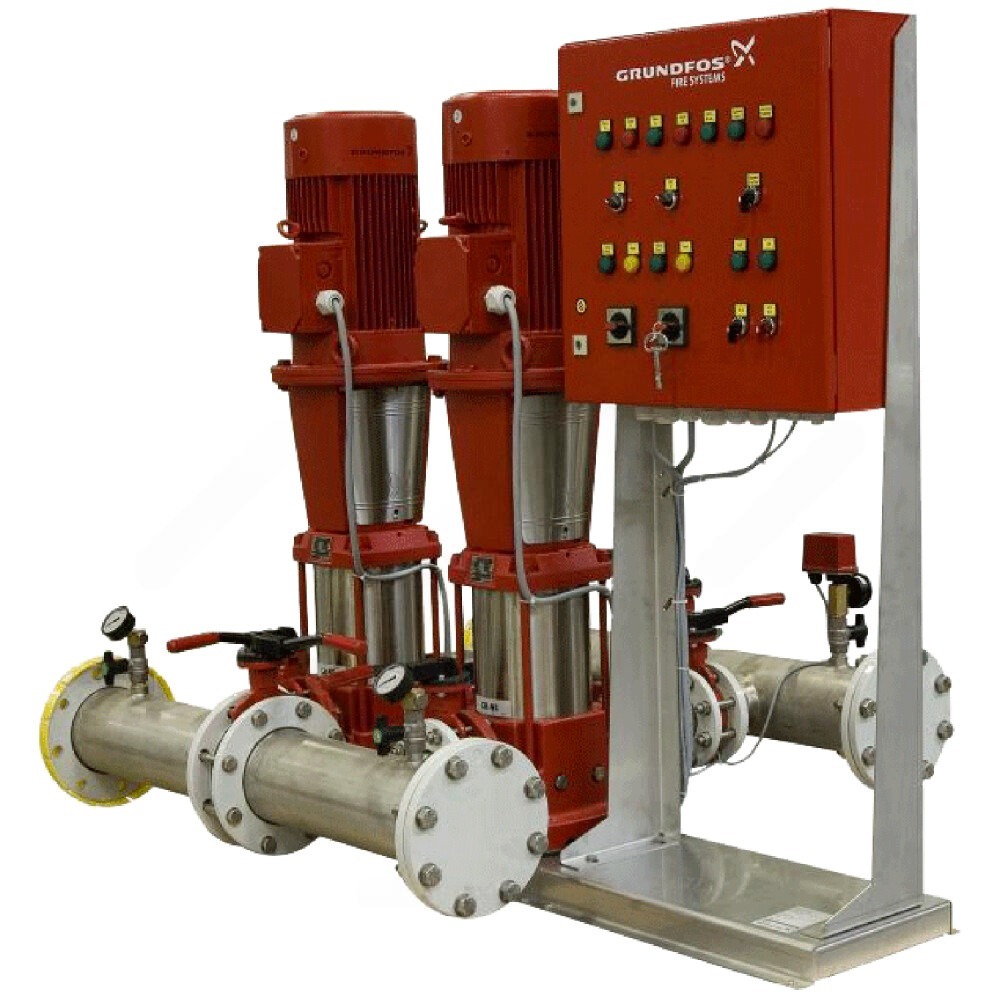 установка пожаротушения grundfos hydro mx 1/1 cr 64-1 5,5 квт 98592526