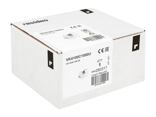 газовый электромагнитный клапан resideo vk4100c 1000