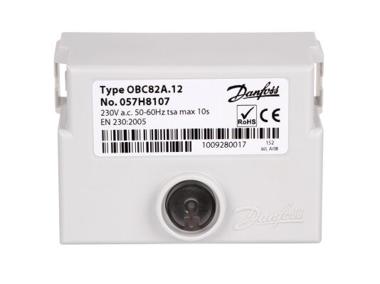 топочный автомат danfoss obc 82a.12 057h8107