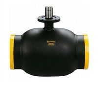 Кран шаровой для газа Broen КШГ 71.112.100 Ду 100 РN16 с рукояткой