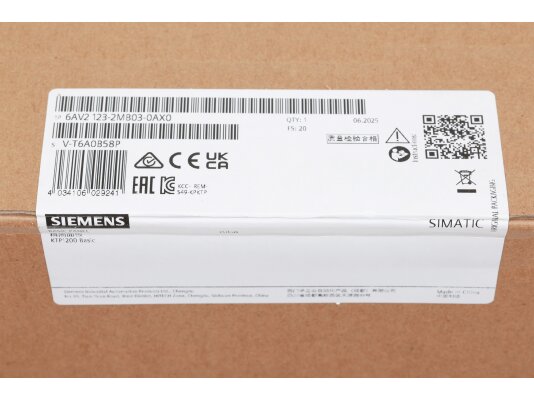 Панель оператора Siemens KTP1200 Basic, 6AV2123-2MB03-0AX0