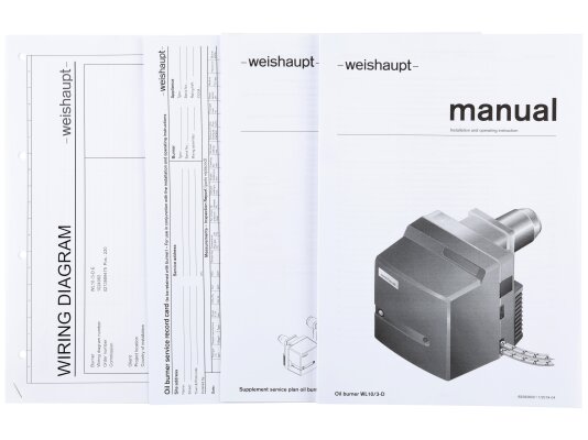 дизельная горелка weishaupt wl 10/3-d, z с сервоприводом