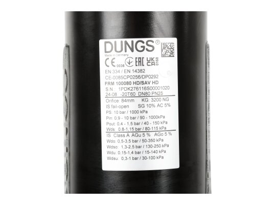 регулятор среднего давления dungs frm 100080 hd/sav hd c пзк