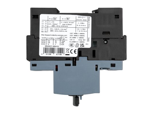 Автоматический выключатель Siemens Sirius, 3RV6021-4BA10