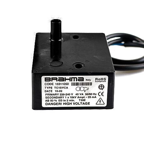 Трансформатор розжига Brahma TC1SVCA кабель 310мм трансформатор розжига brahma tc1svca кабель 310мм