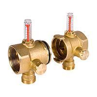 два крайних элемента модульного коллектора giacomini 1 1/4 ду32 r53mty007