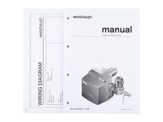 газовая горелка weishaupt wg20n/1-c, 1, zm