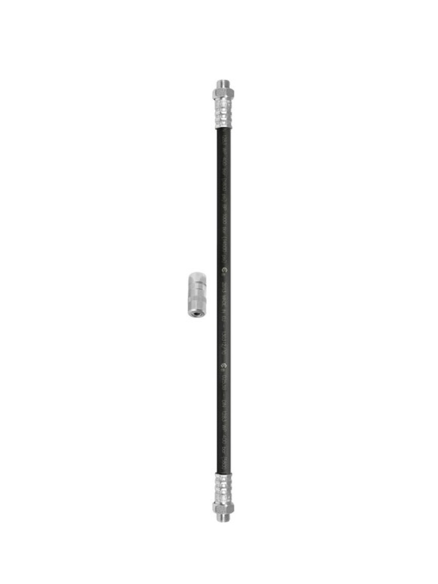 рукав с полиестровой оплеткой 1/8" npt х 400 мм, 400 бар 136041 samoa