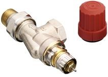 Клапан терморегулятора Danfoss RTR-N-15 Ду 15 угловой никелированный 013G7048