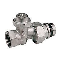 Клапан отсечной прямой GIACOMINI R715TG 3/4 с возможностью слива R715X034