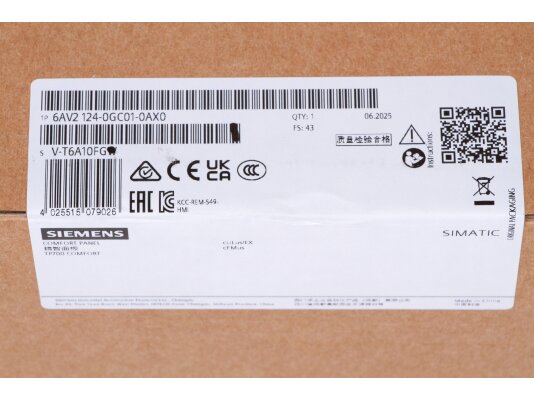 Панель оператора Siemens TP700 Comfort, 6AV2124-0GC01-0AX0