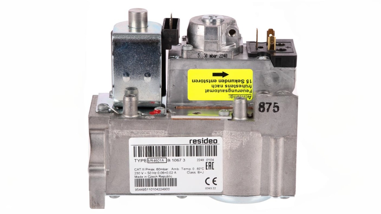 газовый электромагнитный клапан resideo vr4601ab1067