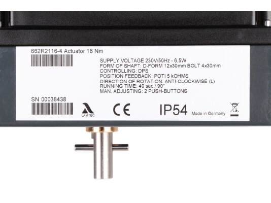 сервопривод lamtec 662r2116-4 l 16nm, 65314312