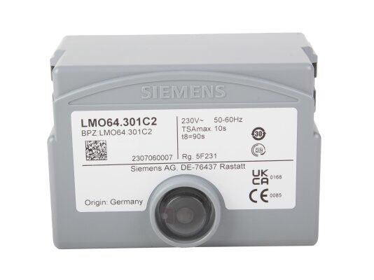 Топочный автомат Siemens LMO64.301C2 топочный автомат siemens lmo64.301c2