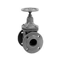 Клиновая задвижка Grundfos Ду150 Pу10 чугунная фланцевая (96003427)