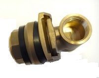 адаптер скважинный латунный waterstry1 dn25 (ag00001)