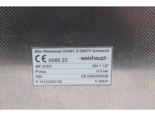 газовый фильтр weishaupt 15122340150