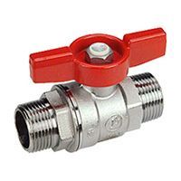 Кран шаровой GIACOMINI Ду20 3/4 наружная резьба хромированный R253X004
