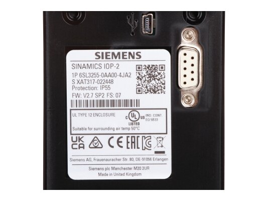 Панель оператора Siemens IOP-2, 6SL3255-0AA00-4JA2