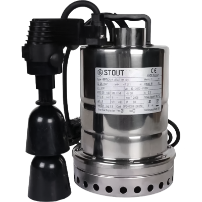 Насос дренажный 1 1/4", STOUT SPD-0003-200250