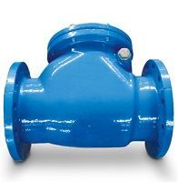 Клапан обратный Water Technics CVS WT Ду125 поворотный фланцевый чугун SKL100601125