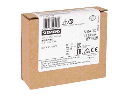 Модуль аналогового ввода Siemens, 6ES7134-6GF00-0AA1