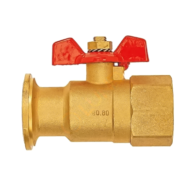 Шаровой кран латунный запорный Ду 32 мм FLx1 1/4ВР, Meibes M61840