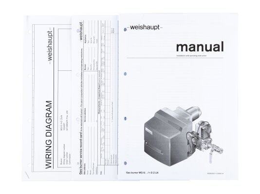 газовая горелка weishaupt wg10n/1-d, 3/4, z-ln, без термозатвора, 23212324