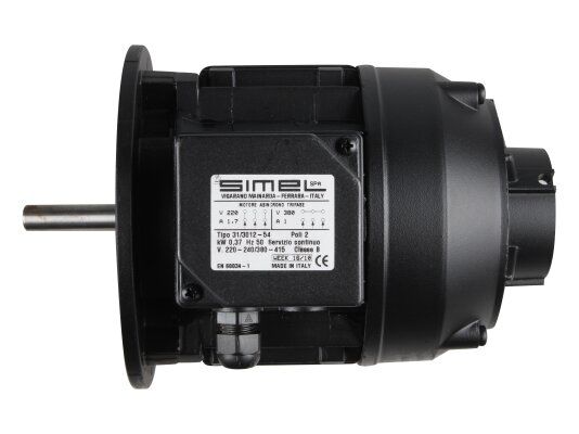 электродвигатель simel 31/3012-54, 0.37 квт