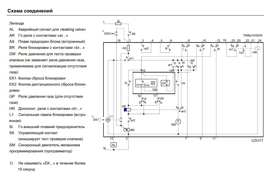 блок контроля герметичности siemens ldu11.523a17