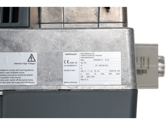 газовая горелка weishaupt wg20n/1-c, z-ln, 1